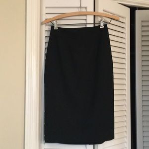 Elie Tahari black pencil skirt
